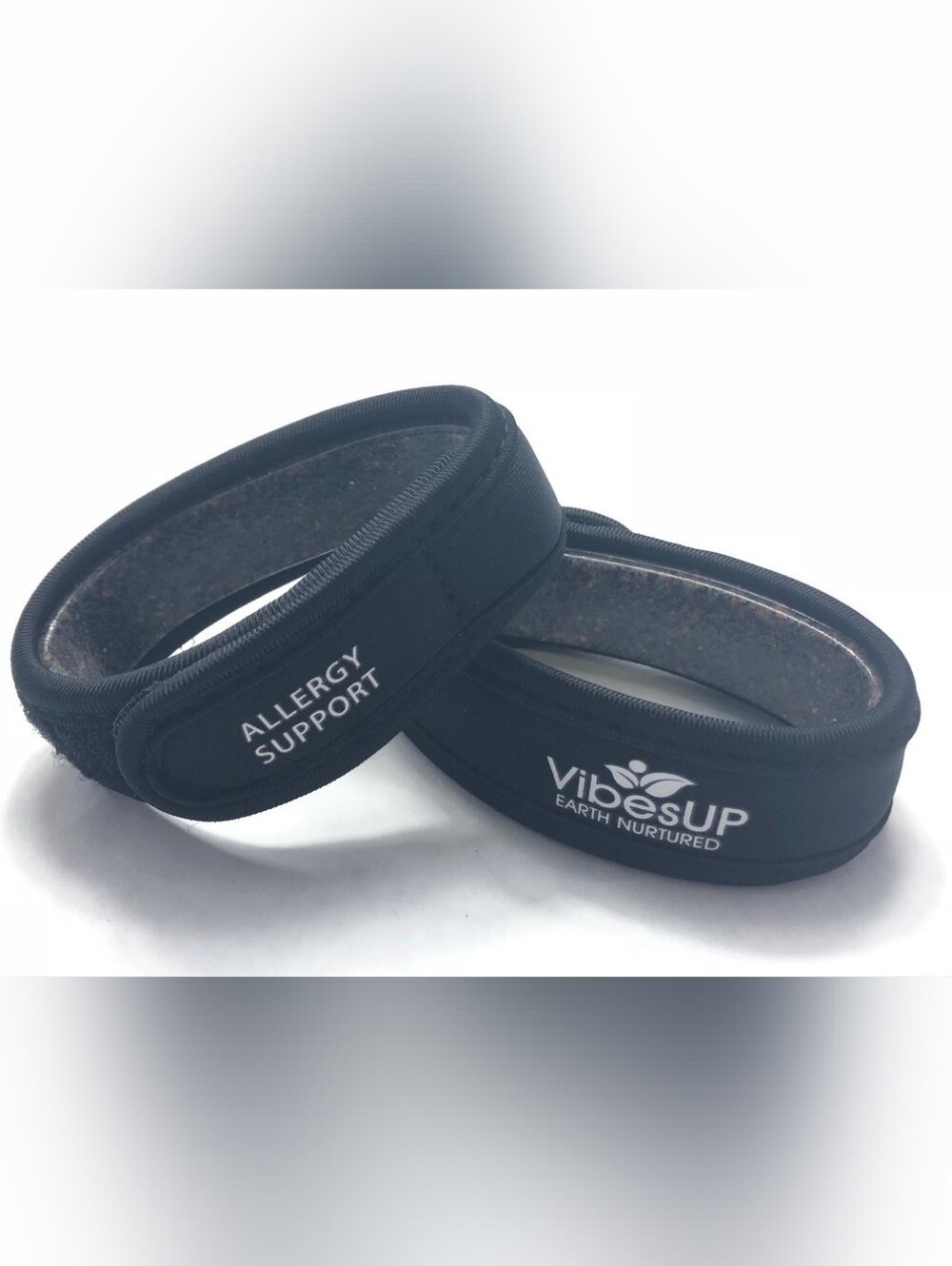 VibesUP Allergy Support Black Bracelet COMFY ALLERGY BRACELET